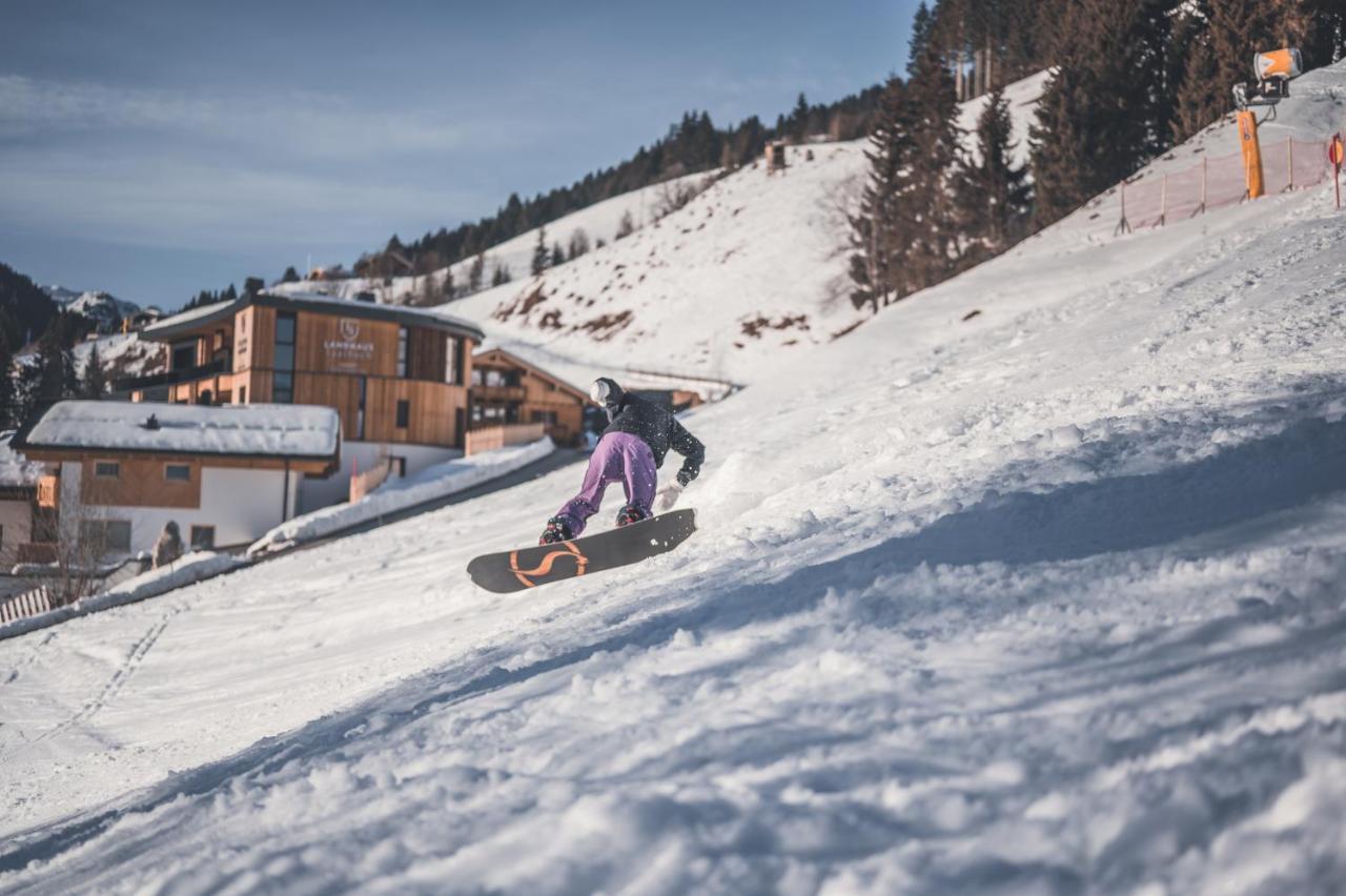 Landhaus Saalbach - Joker Card Included In Summer المظهر الخارجي الصورة
