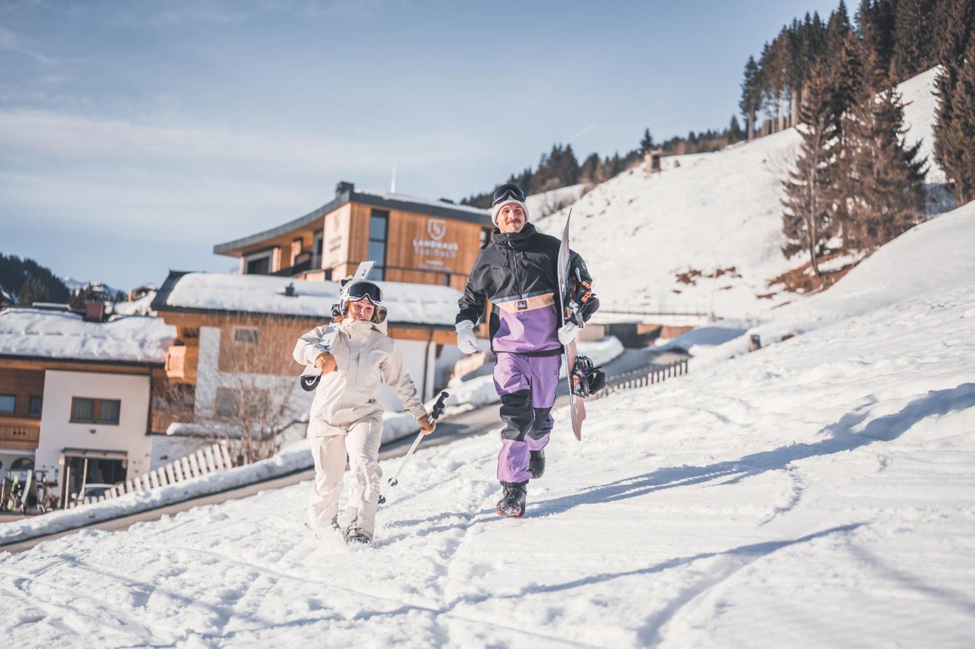 Landhaus Saalbach - Joker Card Included In Summer المظهر الخارجي الصورة